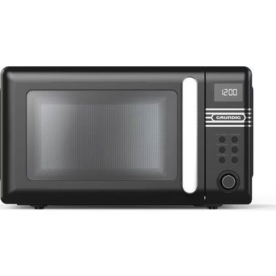 Grundig Retro GMF2120BCL Compact Solo Microwave