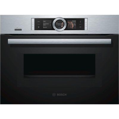 Bosch Serie 8 CMG656BS6B Built in Smart Combination Microwave