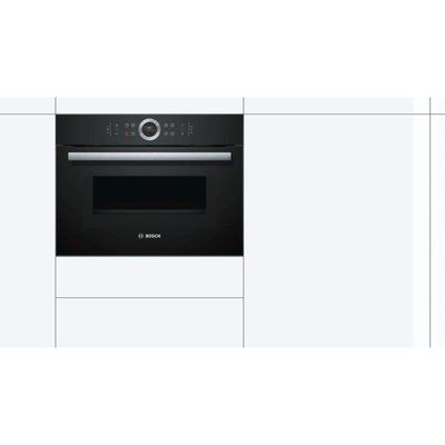 Bosch Serie 8 CMG633BB1B Built-in Combination Microwave