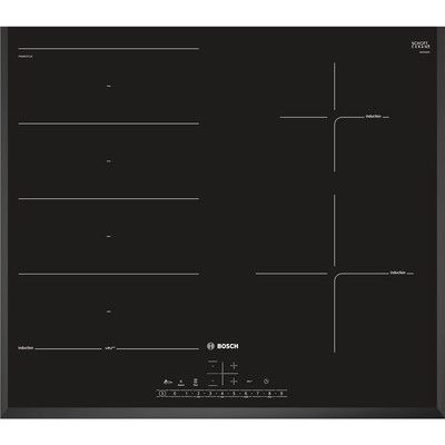 Bosch PXE651FC1E Series 6 Three Sided Bevelled Frameless 592mm Induction Hob
