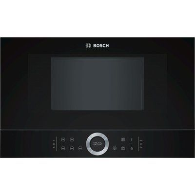 Bosch Serie 8 BFL634GB1B Built-In Solo Microwave