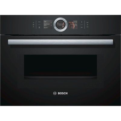 Bosch Serie 8 CMG656BB6B Built in Smart Combination Microwave