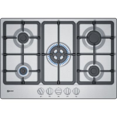 Neff N50 T27BB59N0 75cm 5 Burner Gas Hob with Cast Iron Pan Stands