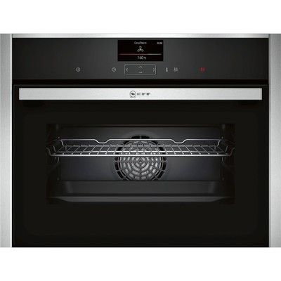 Neff C27CS22H0B N90 13 Function Pyrolytic Self Cleaning Compact Single Oven