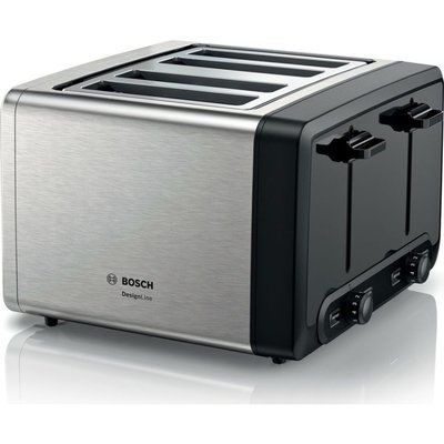 Bosch DesignLine Plus TAT4P440GB 4-Slice Toaster