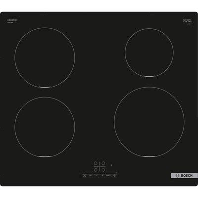 Bosch PUE611BB5B Serie 4 Touch Control 60cm Four Zone Induction Hob