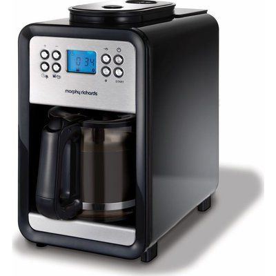 Morphy Richards 4 Cup Grind and Brew 162101 Bean to Cup Coffee Machine