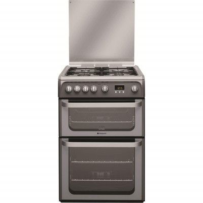 Hotpoint HUG61G Ultima 60cm Double Oven Gas Cooker