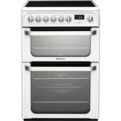 Hotpoint Ultima HUE61PS 60 cm Electric Ceramic Cooker