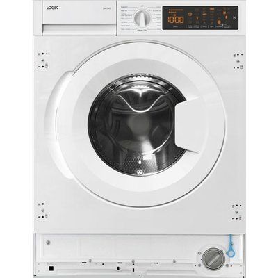 Logik T-series LIW812W22 Integrated 8 kg 1200 Spin Washing Machine