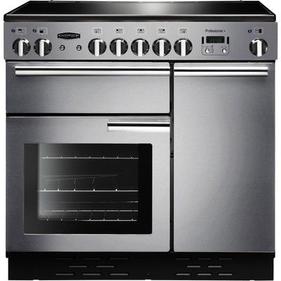 Rangemaster PROP90EISSC Professional Plus 90cm Electric Range Cooker with Induction Hob