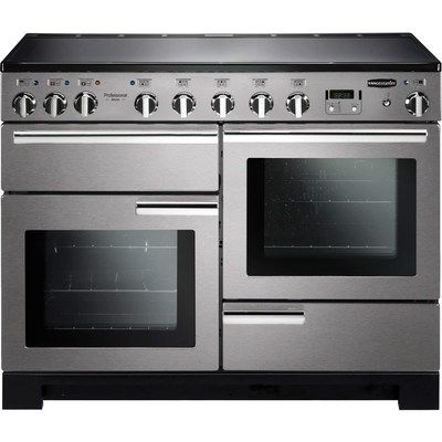 Rangemaster PDL110EISSC Professional Deluxe 110cm Electric Range Cooker with Induction Hob