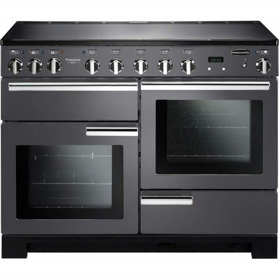 Rangemaster PDL110EISLC Professional Deluxe 110cm Electric Range Cooker with Induction Hob