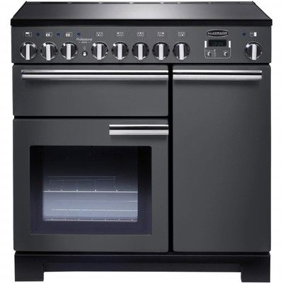 Rangemaster PDL90EISLC Professional Deluxe 90cm Electric Range Cooker with Induction Hob
