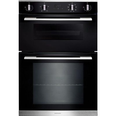 Rangemaster RMB9048BL/SS Electric Double Oven