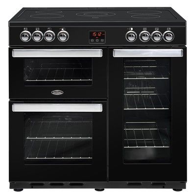 Belling Cookcentre 90E 90cm Electric Range Cooker with Ceramic Hob