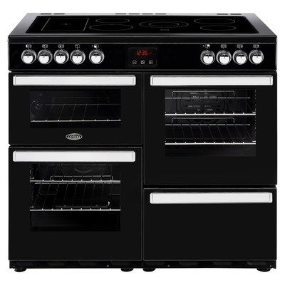 Belling 444444086 Cookcentre 100E 100cm Electric Range Cooker with Ceramic Hob