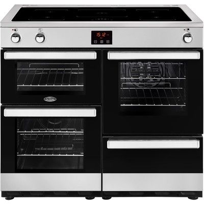 Belling 444444091 Cookcentre 100Ei 100cm Electric Range Cooker with Induction Hob