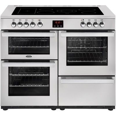 Belling Cookcentre 110E Professional 110cm Electric Range Cooker with Ceramic Hob