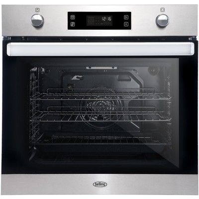 Belling BI602MFPY 73L Built-in Multifunction Single Oven With Pyrolytic Cleaning