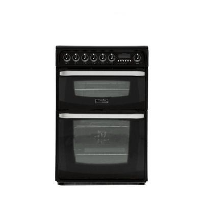 Hotpoint CH60EKK Cannon Double Oven 60cm Electric Cooker with Ceramic Hob