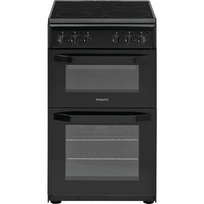 Hotpoint HD5V92KCB 50 cm Electric Ceramic Cooker