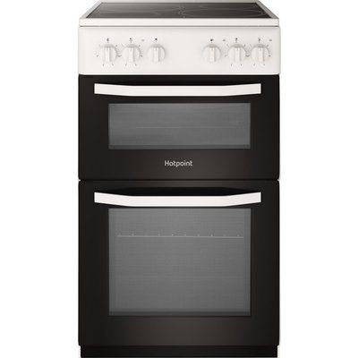 Hotpoint HD5V92KCW 50 cm Electric Ceramic Cooker