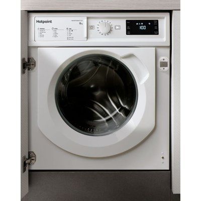 Hotpoint BIWMHG81484 Integrated 8kg 1400 Spin Washing Machine