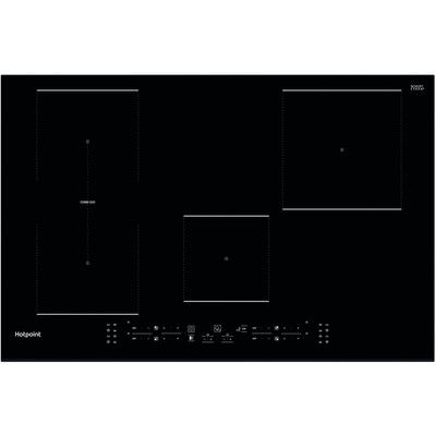 Hotpoint TB3977BBF 77cm 4 Zone Induction Hob with CombiDuo