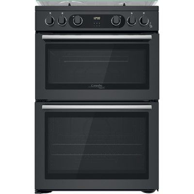 Hotpoint CD67G0C2CA Cannon 60cm Double Oven Gas Cooker