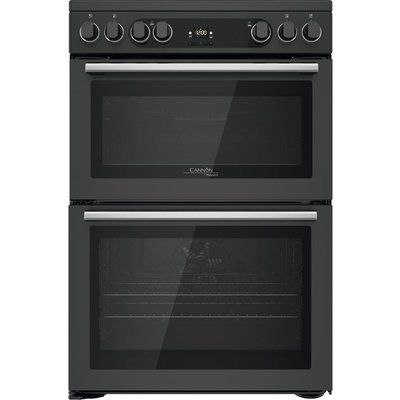 Hotpoint CD67V9H2CA Cannon 60cm Double Oven Ceramic Electric Cooker