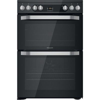 Hotpoint HDM67V9HCB 60cm Double Oven Electric Cooker