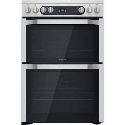 Hotpoint HDM67V9HCX 60cm Double Oven Electric Cooker