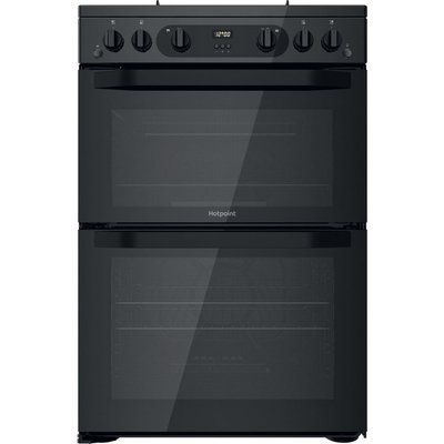 Hotpoint HDM67G0CMB 60 cm Gas Cooker