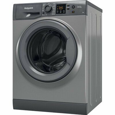 Hotpoint NSWR 845C GK UK N 8 kg 1400 Spin Washing Machine