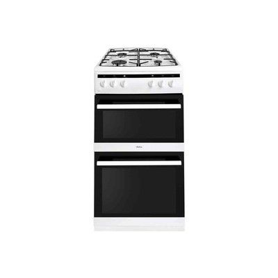 Amica AFG5100WH 50cm Double Cavity Gas Cooker