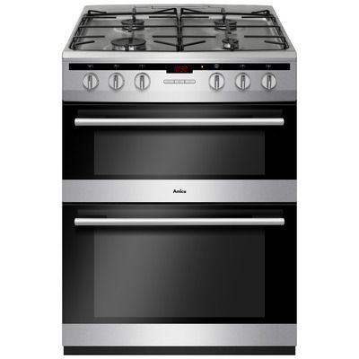 Amica AFG6450SS 60cm Double Oven Gas Cooker