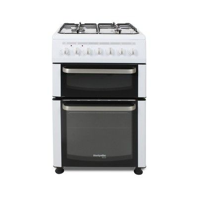 Montpellier TDF60W 60cm Dual Fuel Double Cavity Cooker