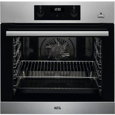 AEG SteamBake BES356010M Electric Steam Oven with SenseCook Food Probe