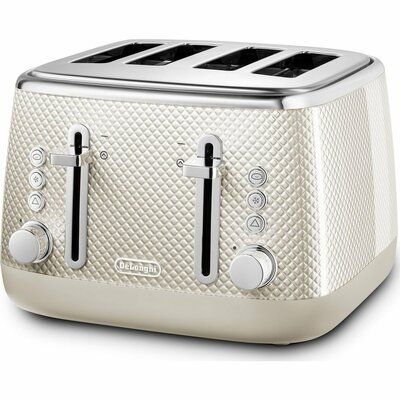 Delonghi Luminosa CTL4003WH 4-Slice Toaster