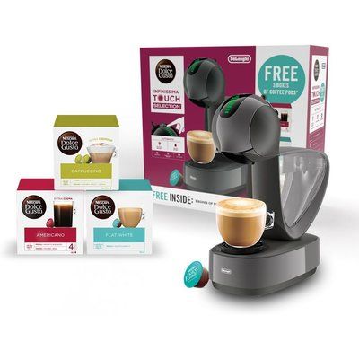 Dolce Gusto by DeLonghi Infinissima Touch EDG268.GY Coffee Machine Starter Kit