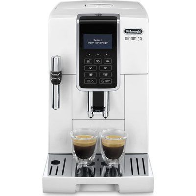 Delonghi Dinamica ECAM 350.35.W Bean to Cup Coffee Machine
