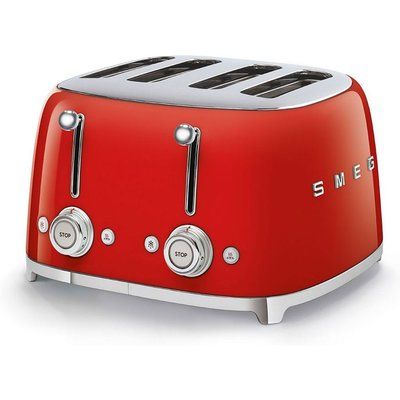 Smeg 50s Retro Style TSF03RDUK 4-Slice Toaster