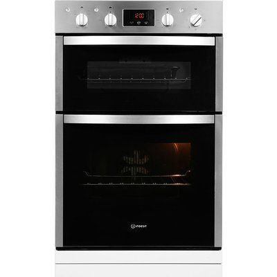 Indesit Aria DDD5340CIX Electric Double Oven