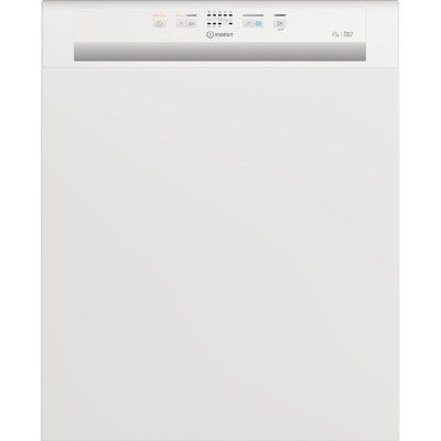 Indesit DBE 2B19 UK Full-size Semi-Integrated Dishwasher