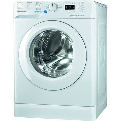 Indesit BWA81485XWUKN Push And Go 8kg 1400rpm Freestanding Washing Machine