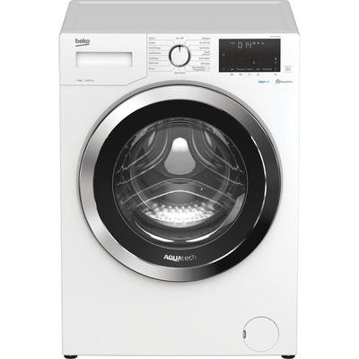 Beko Aquatech WEX94064E0W Bluetooth 9kg 1400 Spin Washing Machine