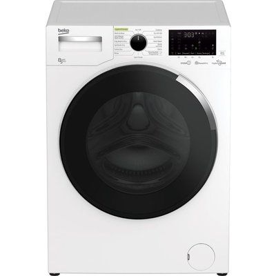 Beko Pro HygieneShield WDEY854044HW Bluetooth 8kg Washer Dryer
