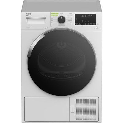 Beko Pro HygieneShield DHY9P56VW 9kg Heat Pump Tumble Dryer