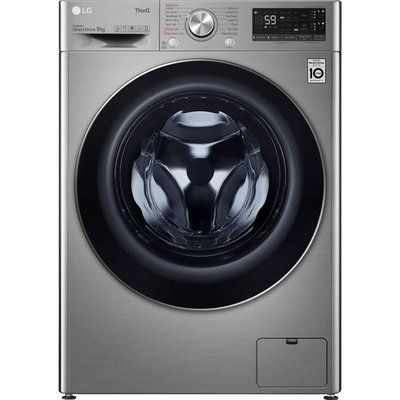 LG EZDispense TurboWash with AI DD V7 F4V709STSA WiFi-enabled 9kg 1400 Spin Washing Machine